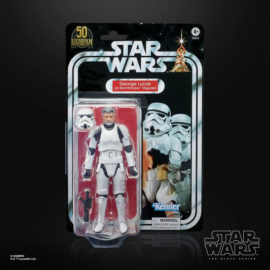 Star Wars The Black Series George Lucas (In Stormtrooper Disguise) TobisToys