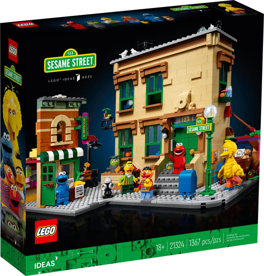 LEGO® Ideas 21324 123 Sesamstraße TobisToys