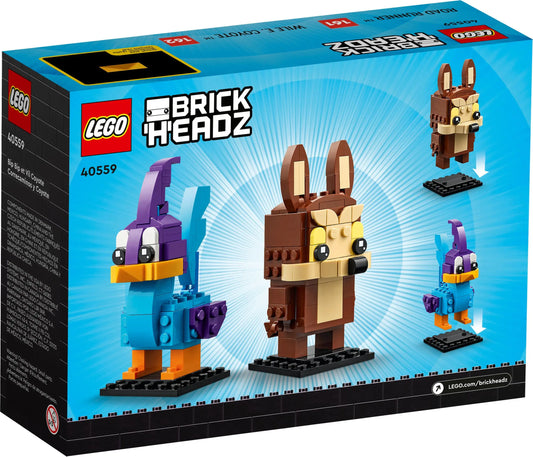 LEGO® BrickHeadz 40559 Road Runner & Wile E. Coyote TobisToys
