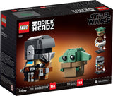 LEGO® BrickHeadz 75317 Der Mandalorianer™ und das Kind