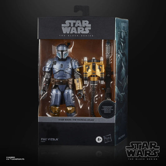 Star Wars The Black Series Carbonized Collection Paz Vizsla TobisToys