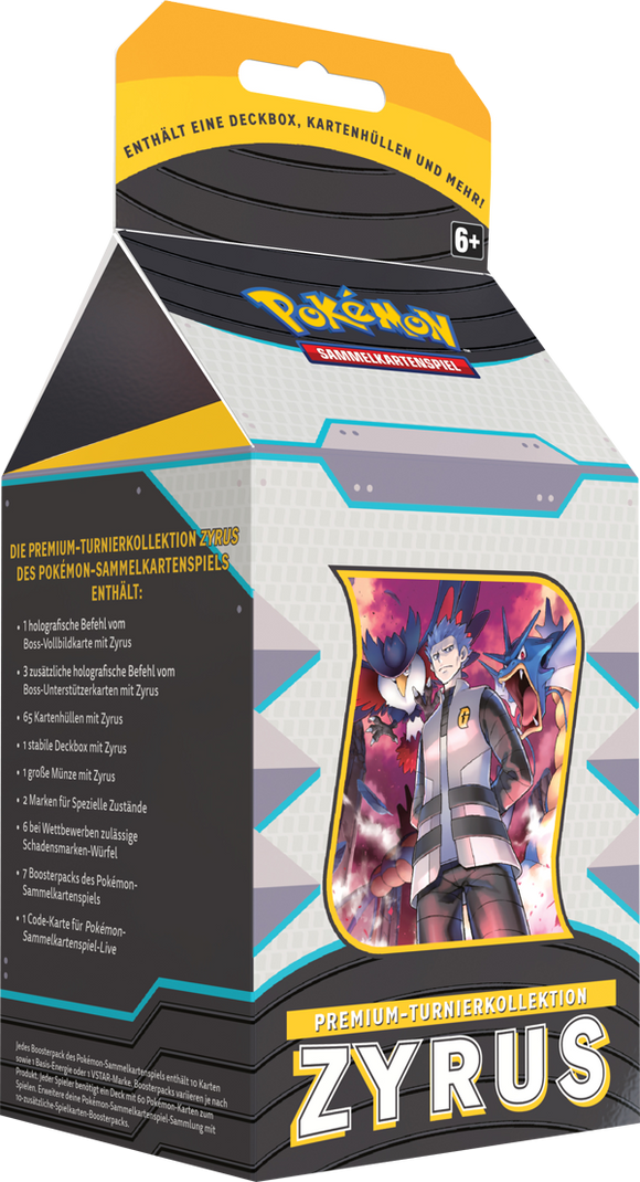 Pokemon Zyrus Premium Turnier Kollektion deutsch
