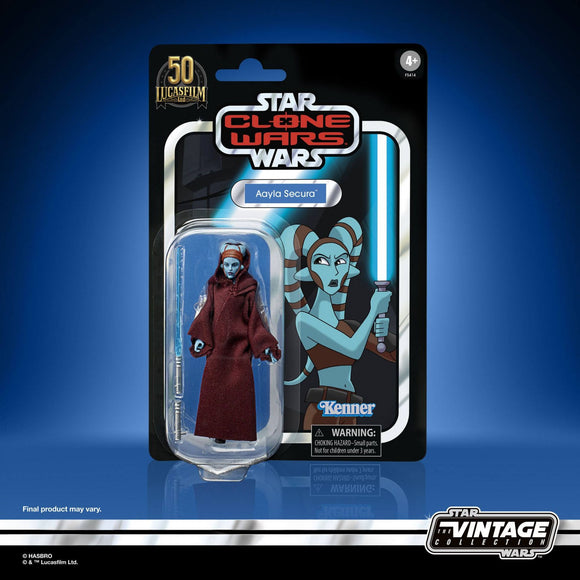 Star Wars The Clone Wars Vintage Collection Aayla Secura