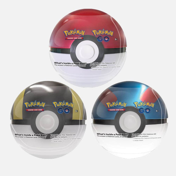 Pokemon Go Poke Ball Tin Englisch (zufällige Auswahl)