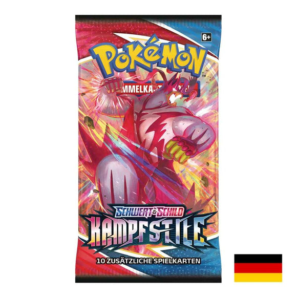 Pokemon SWSH 5.0  Kampfstile Booster Deutsch