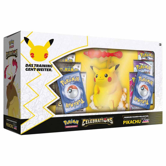 Pokemon Celebrations Pikachu VMAX Premium Figuren Kollektion Deutsch