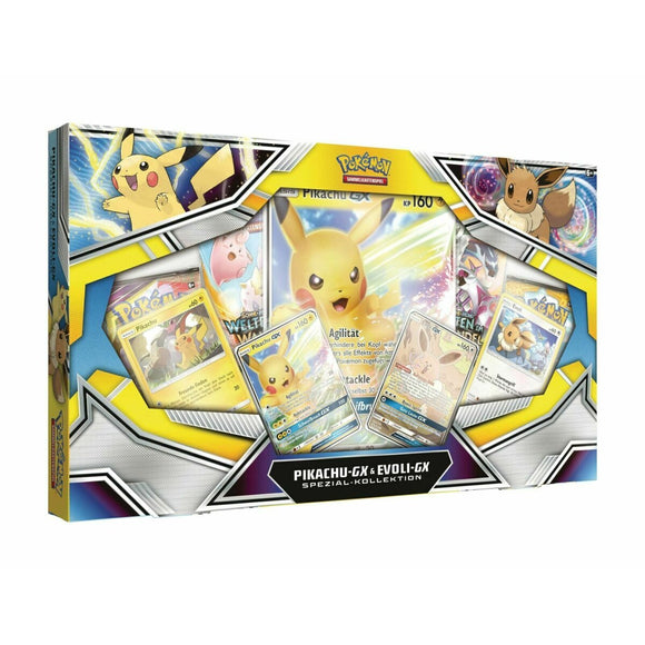 Pokemon Pikachu-GX & Evoli-GX Spezial Kollektion Deutsch