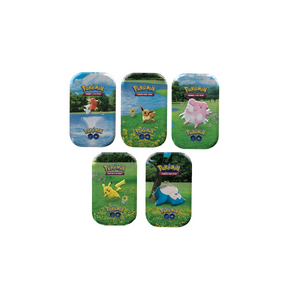 Pokemon GO Mini Tins 5er Set englisch
