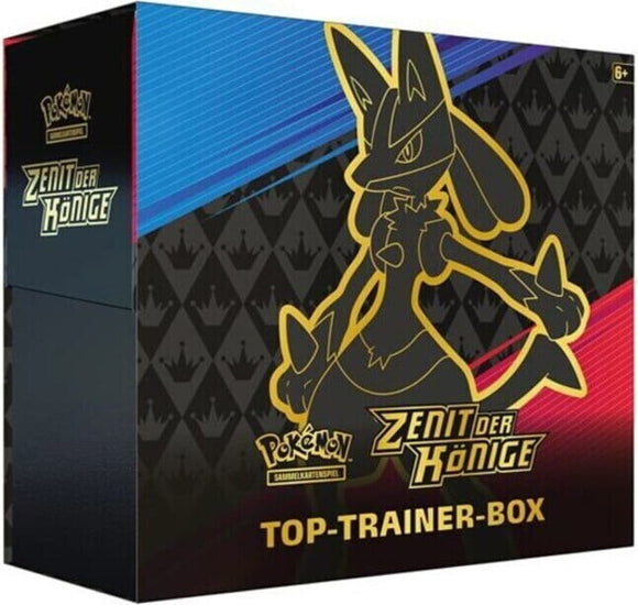 Pokemon Zenit der Könige Top Trainer Box Deutsch