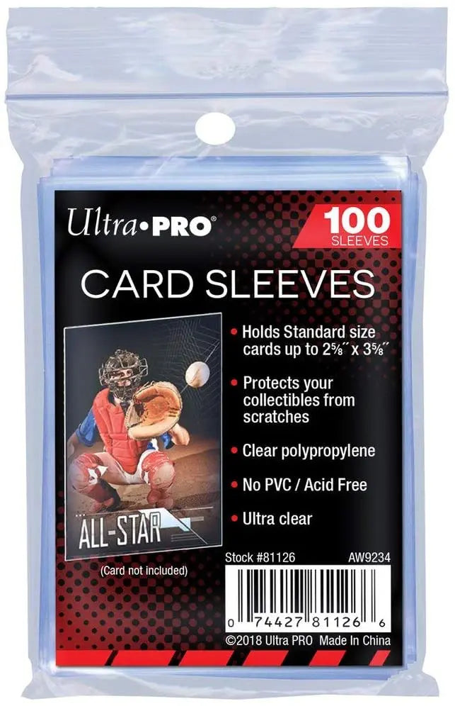 Ultra Pro Soft Sleeves 100x TobisToys